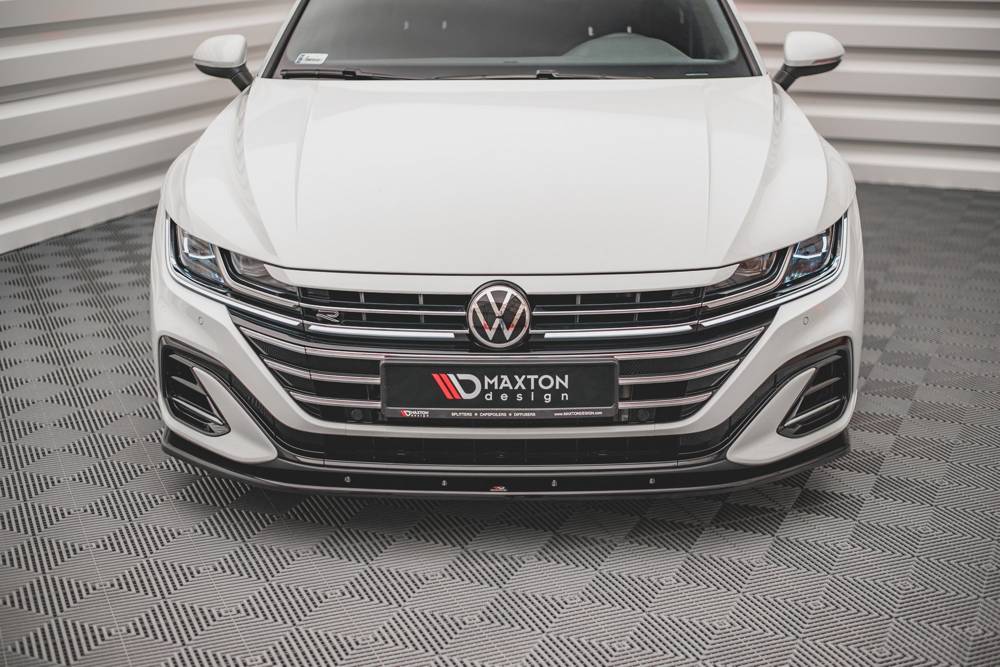 Voorspoiler V.2 Volkswagen Arteon Maxton Glans Zwart