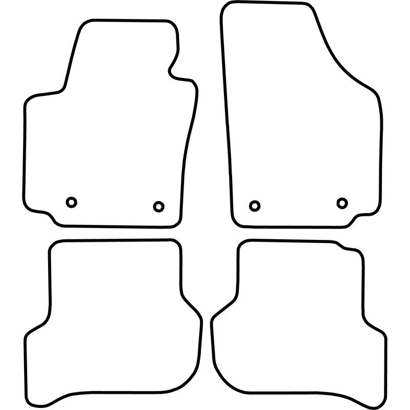 Automatten  Seat Toledo 2004-2009