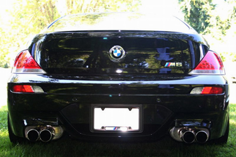 Rear Muffler BMW M 6 Series Convertible Exhaust Systems