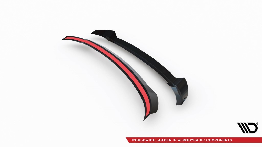 Spoiler Cap Kia Sorento Mk4 2020-.. Glans Zwart