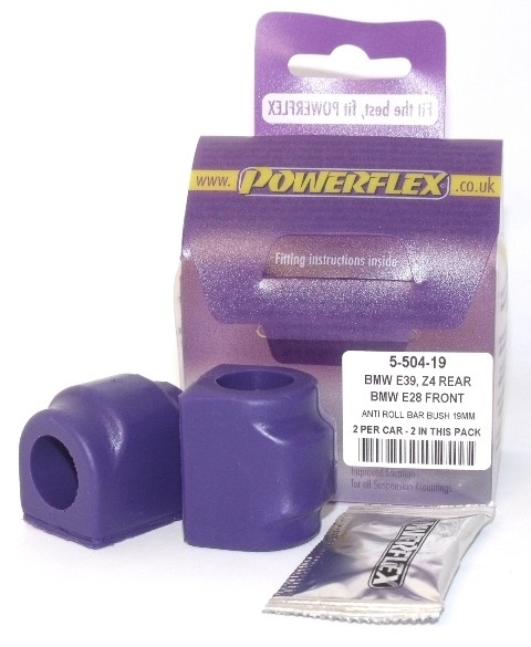 BMW E46 3 SERIES  Rear Roll Bar Mounting Bush 19mm - PowerFlex P