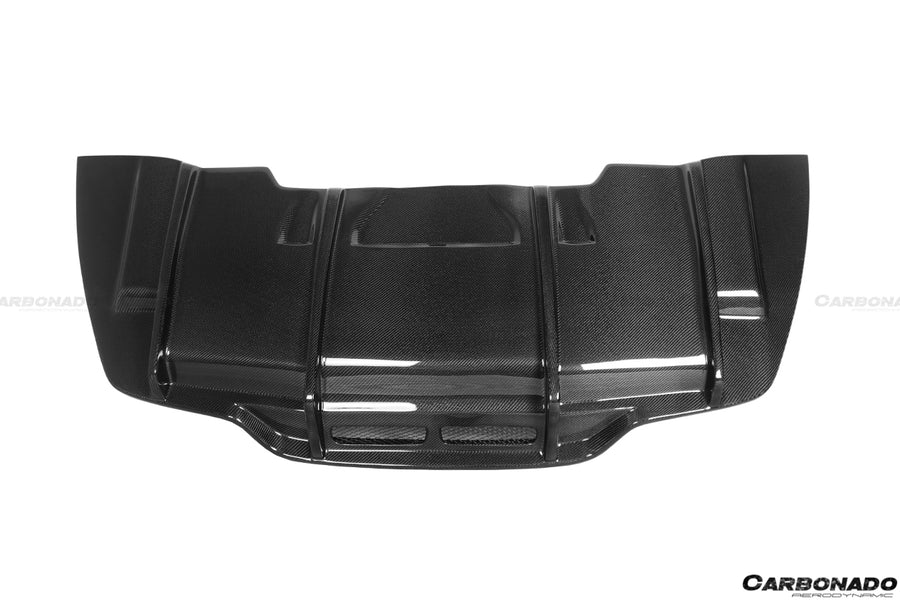Mercedes Benz W205 C63/S AMG Coupe PS Style Diffuser 2015-2018