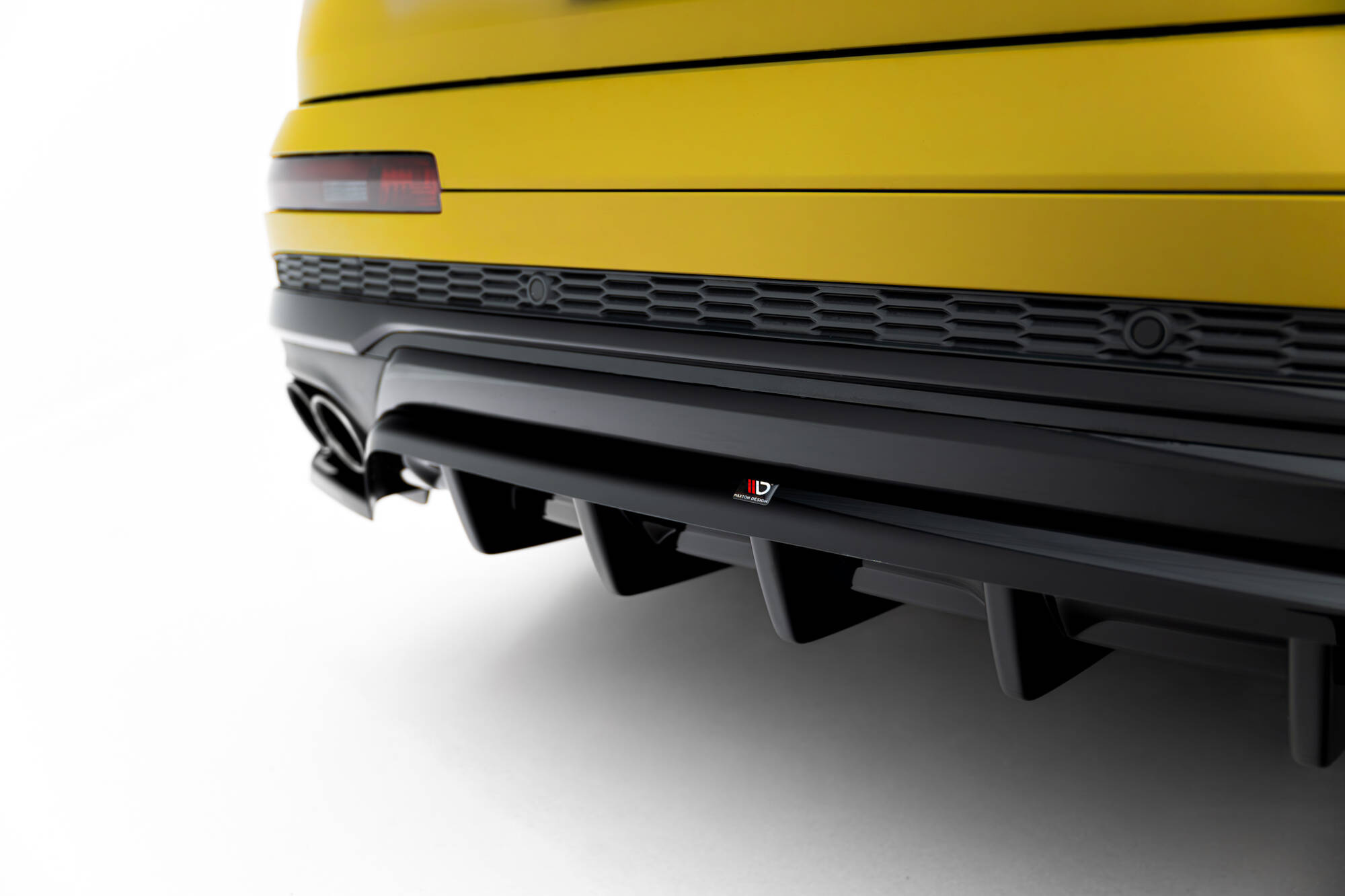 Diffuser Audi SQ7 19-23 Maxton Glanzend Zwart