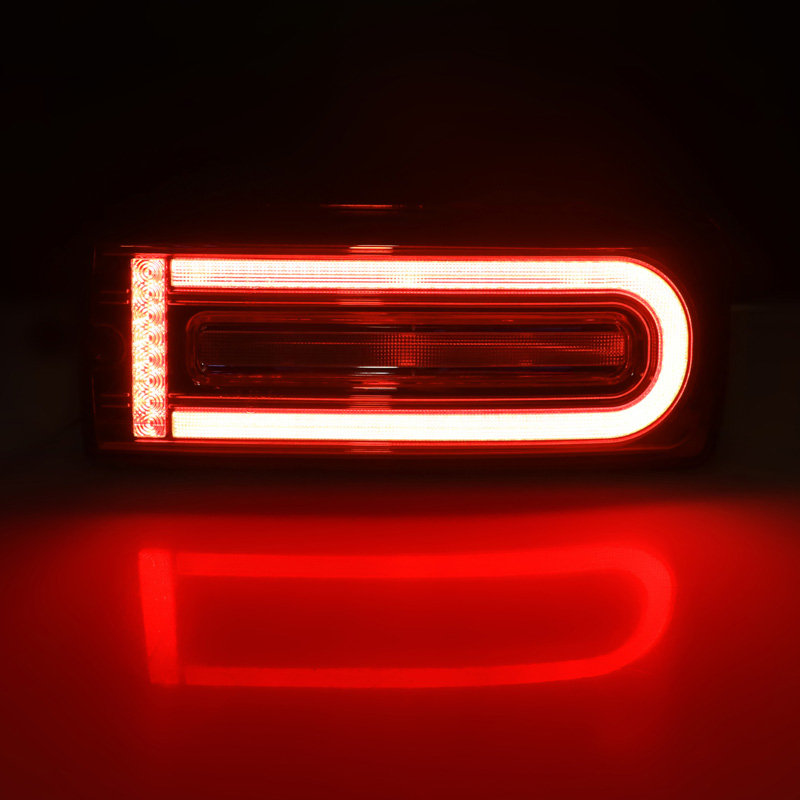 LED Achterlichten Mercedes G-Klasse W463  1999-2018 - Rood/Helder- incl. Dynamic Running Light