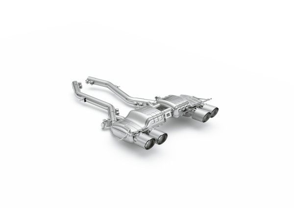 Einddemper BMW M3 Series Sedan Exhaust Systems Aliminum Black Anodized