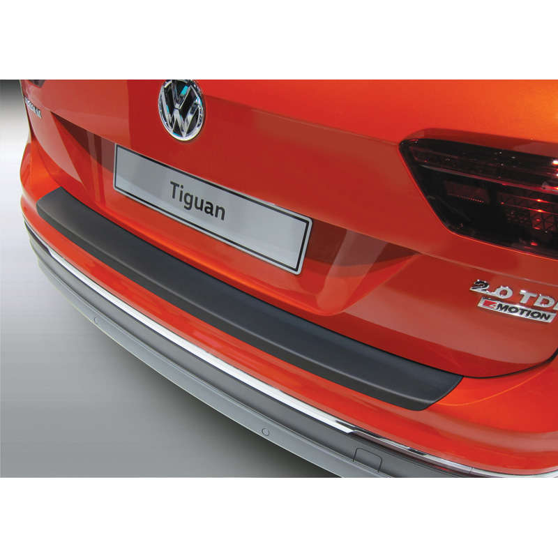 ABS Achterbumper beschermlijst  Volkswagen Tiguan 4/2016- Zwart
