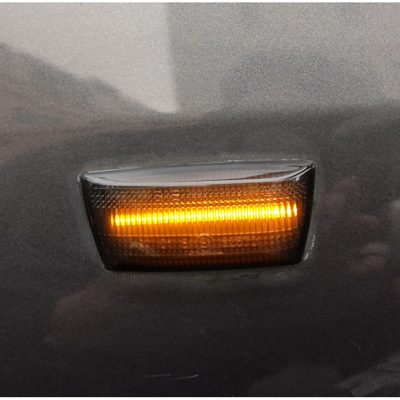 Set LED Zijknipperlichten  Opel diverse modellen - Rookgrijs - incl. Dynamic Running Light