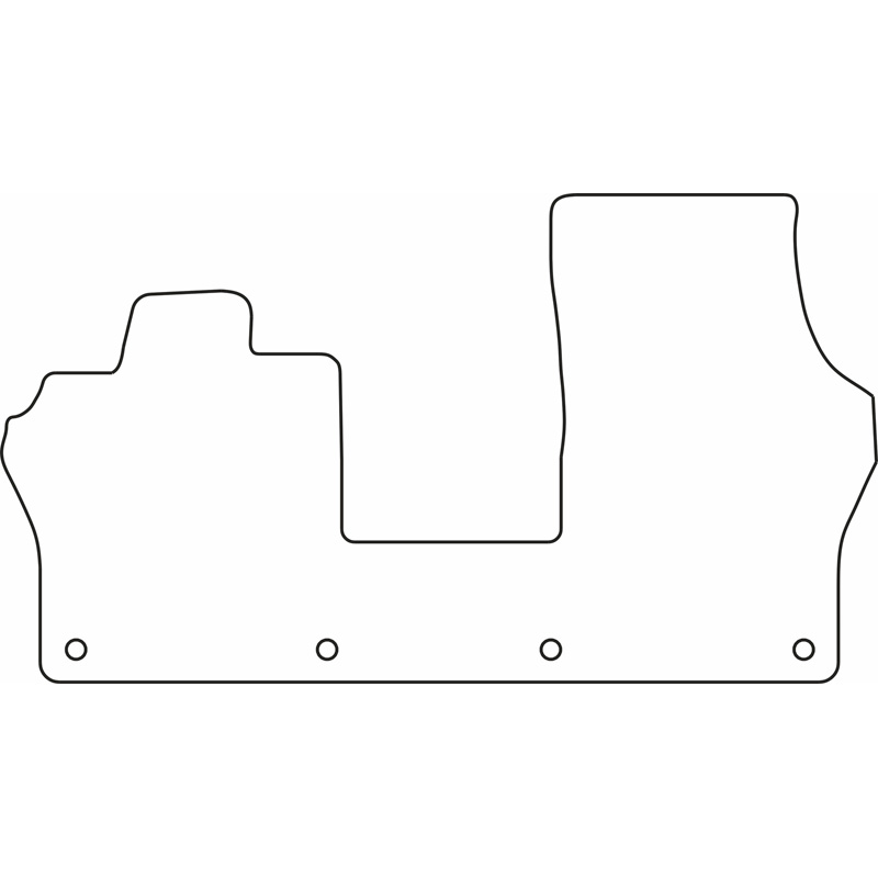Automatten Velours  Volkswagen ID.Buzz Cargo 2022-