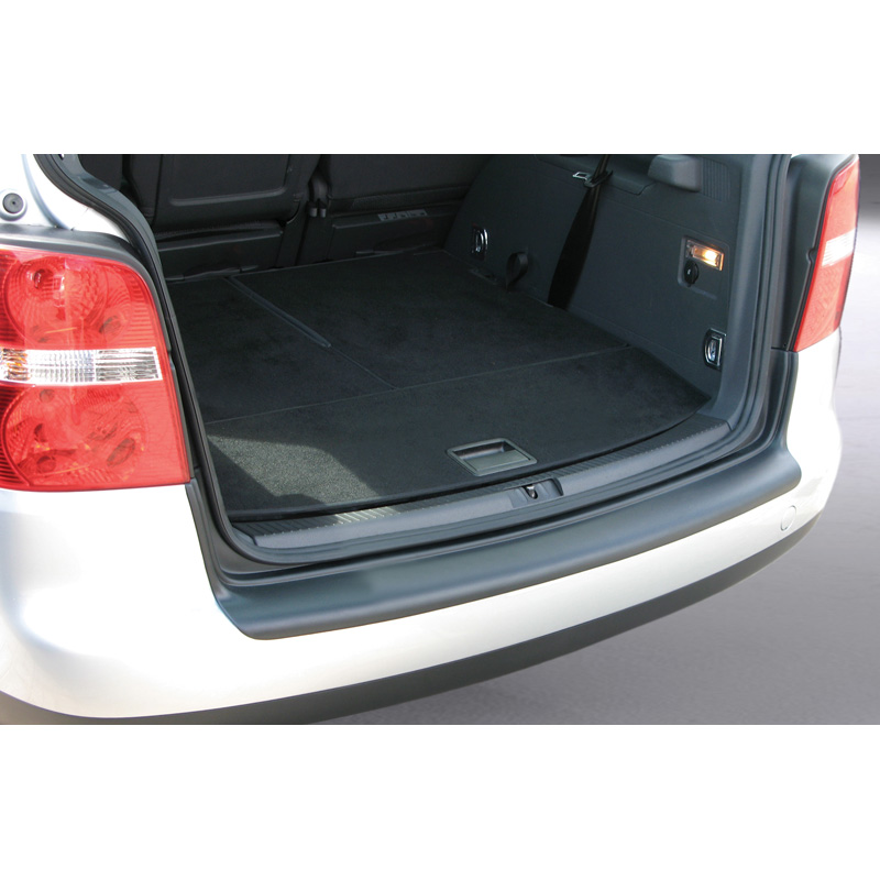 ABS Achterbumper beschermlijst  Volkswagen Touran 2003-2010 Zwart