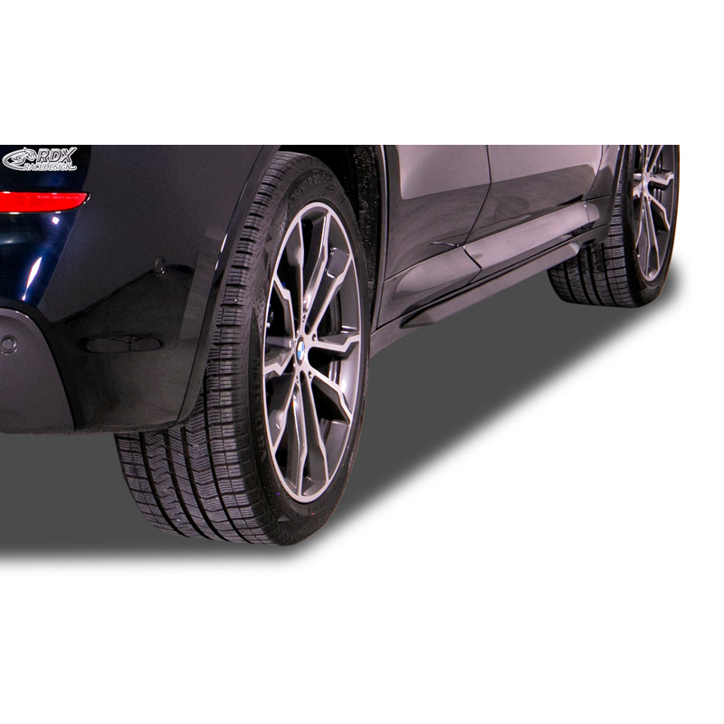Sideskirts 'Slim'  BMW X3 (G01) 2017- & X4 (G02) 2018- (ABS zwart glanzend)