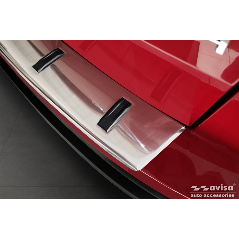 RVS Achterbumperprotector  Skoda Karoq (NU7) Facelift incl. Sportline 2022- 'STRONG EDITION'