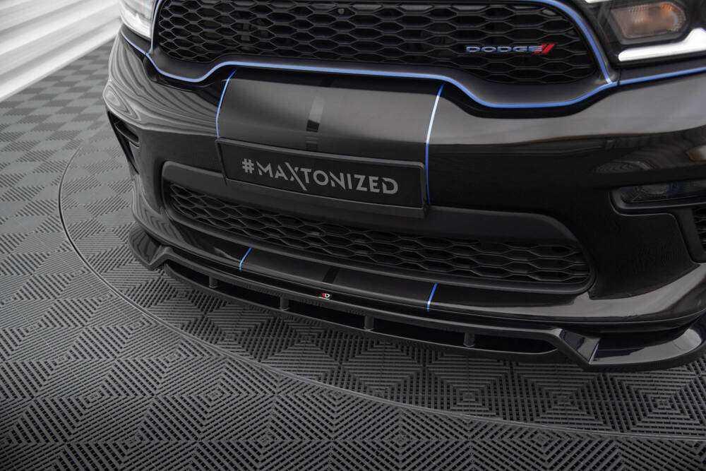 Voorspoiler Dodge Durango FL Maxton Glans Zwart