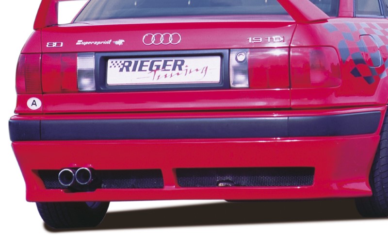 Achterbumper Diffusor Audi 80 B4 Sedan ABS Rieger