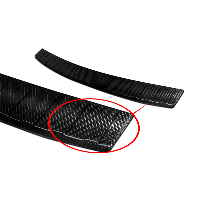 Echt 3D Carbon Achterbumperprotector  Hyundai Tucson Facelift 2018-