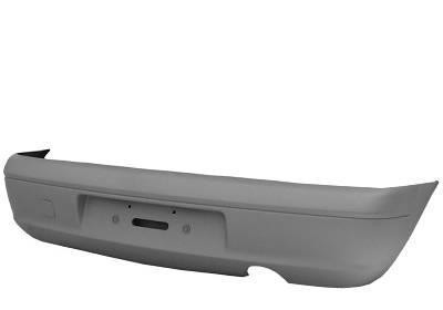 achterbumper, in primer Ford Fiësta, 1999-2002