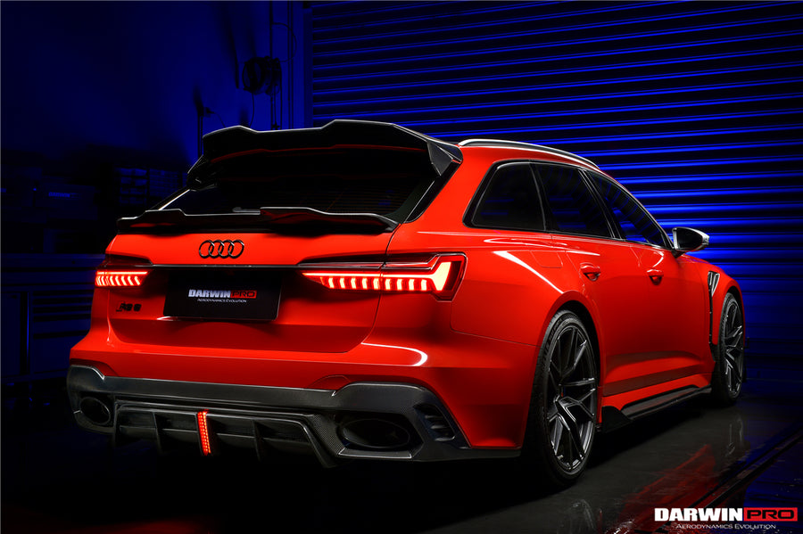 Audi RS6 Avant C8 BKSS Style Carbon Diffuser 2019-2022