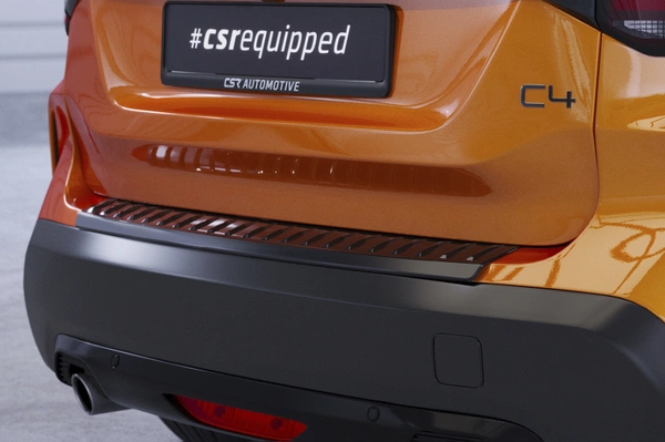 Bumperbeschermer voor Citroën C4 (3e generatie) / e-C4 Glans Zwart