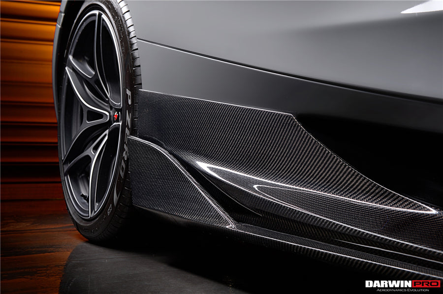 McLaren 720s Se²NWB Style Carbon Fiber Zijskirts 2017-2021