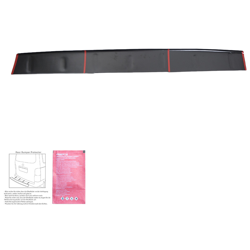 Achterbumper beschermlijst  Mercedes Vito W447 2014- - Matzwart