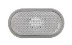 zijknipperlicht, wit, met rubber rand Opel Vivaro, 2006 -