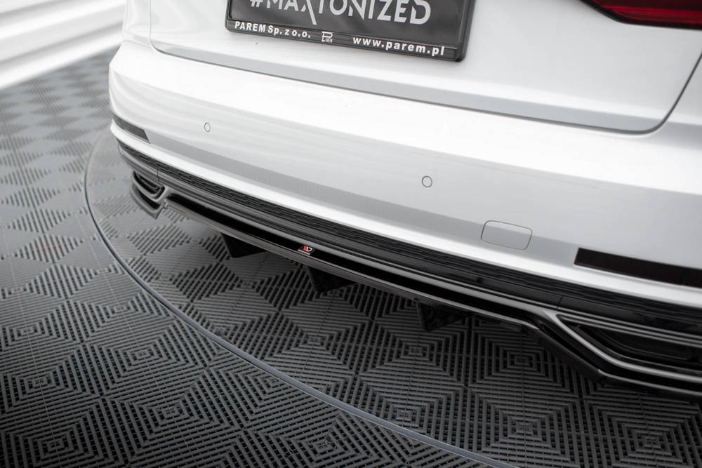 Diffuser Audi A8 S-Line D5 Maxton Glans Zwart