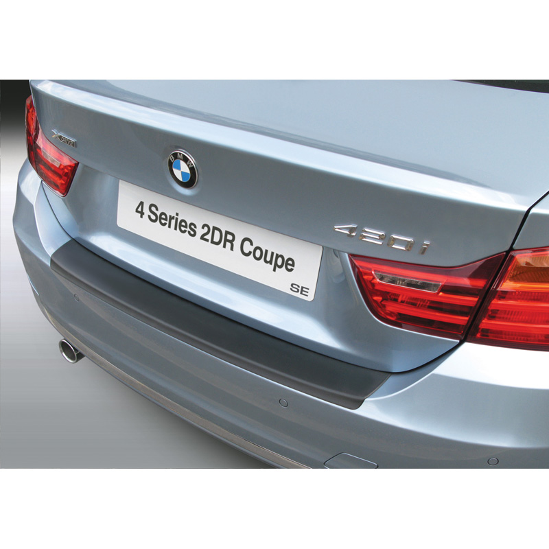 ABS Achterbumper beschermlijst  BMW 4-Serie F32 SE/ES/Sport/Luxury 7/2013- Zwart