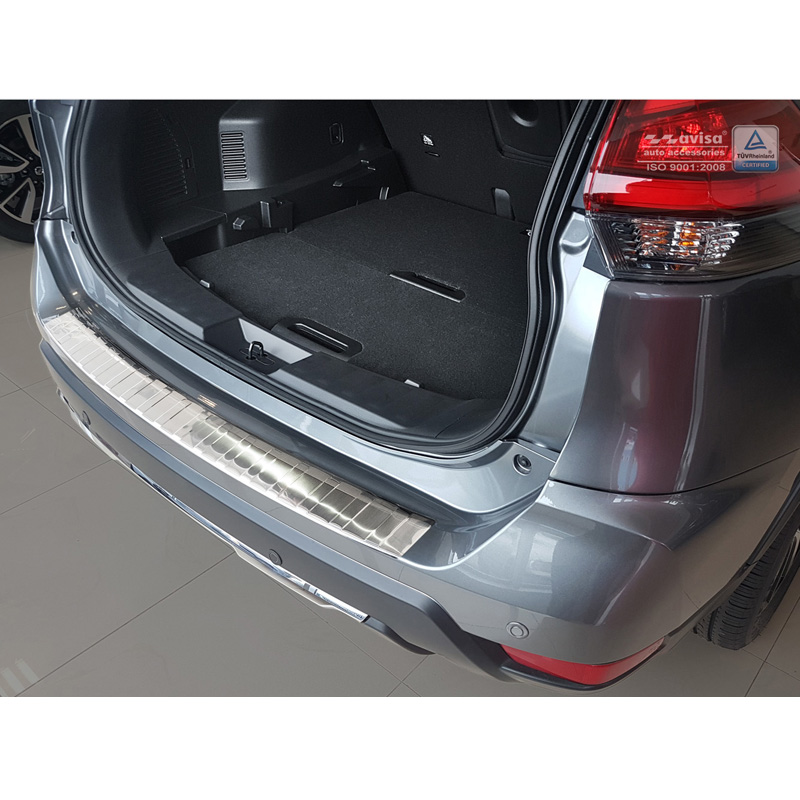 RVS Achterbumperprotector  Nissan X-Trail III (T32) Facelift 2017-2021 'Ribs'