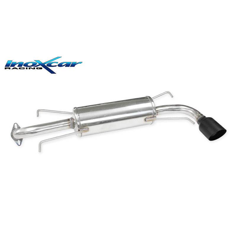 100% RVS Sportuitlaat  Subaru Impreza 4WD 2.0R 150pk 2007- 1x100mm Ceramic Black