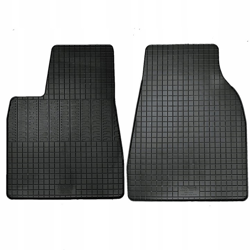 Rubber matten  Tesla Model X 2016- (2-delig + montagesysteem)