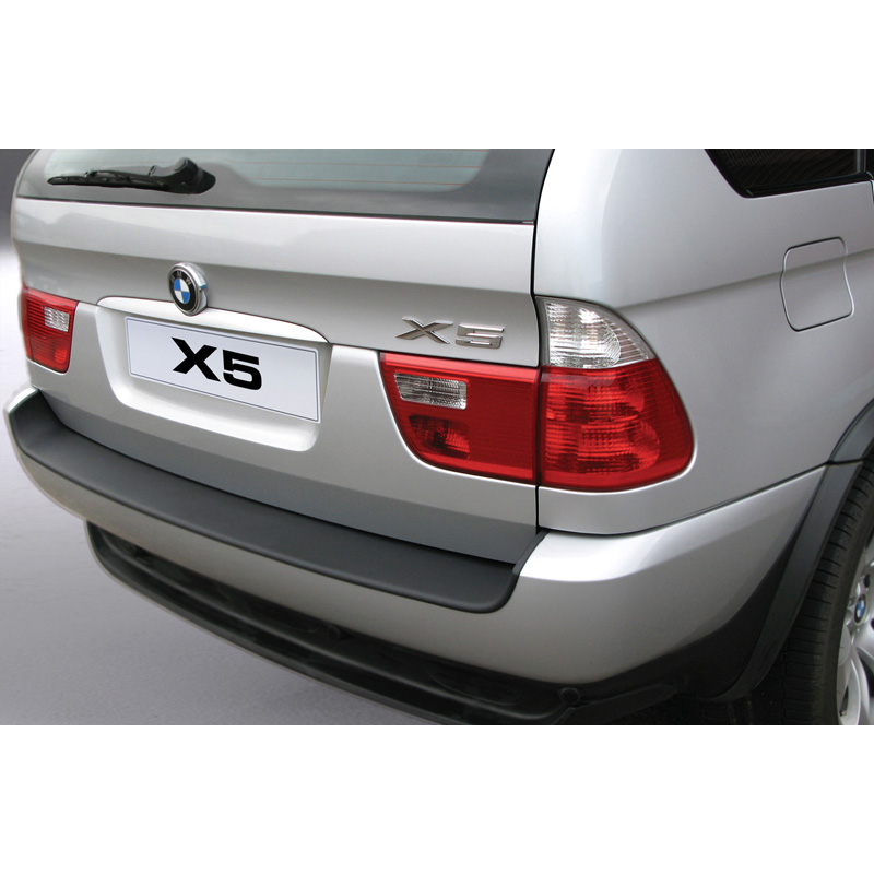 ABS Achterbumper beschermlijst  BMW X5 2000-2007 Zwart