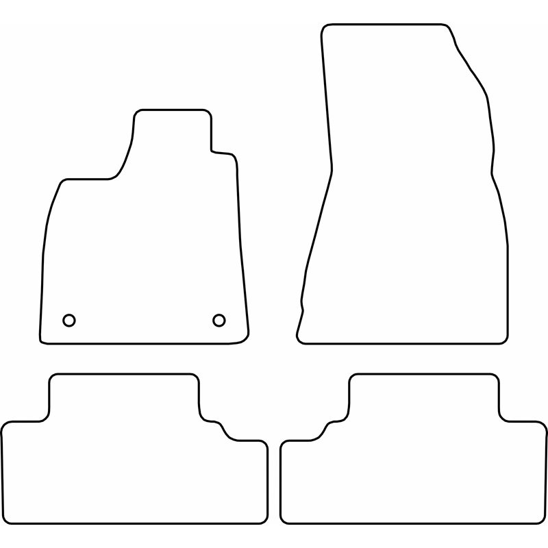 Automatten Velours  Renault 4 E-Tech 2025-