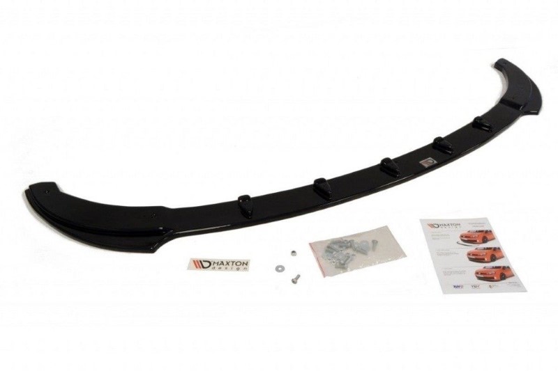 Voorspoiler BMW Z4 E85 / E86 (Facelift model) Glanzend Zwart