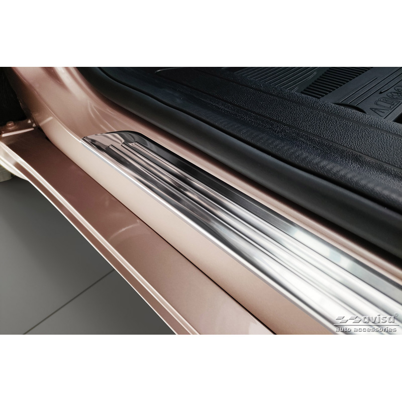 RVS Instaplijsten  Fiat 500e Berlina, 3+1 & Cabrio 2020- / 500 FL 2015- 3-deurs - 2-delig