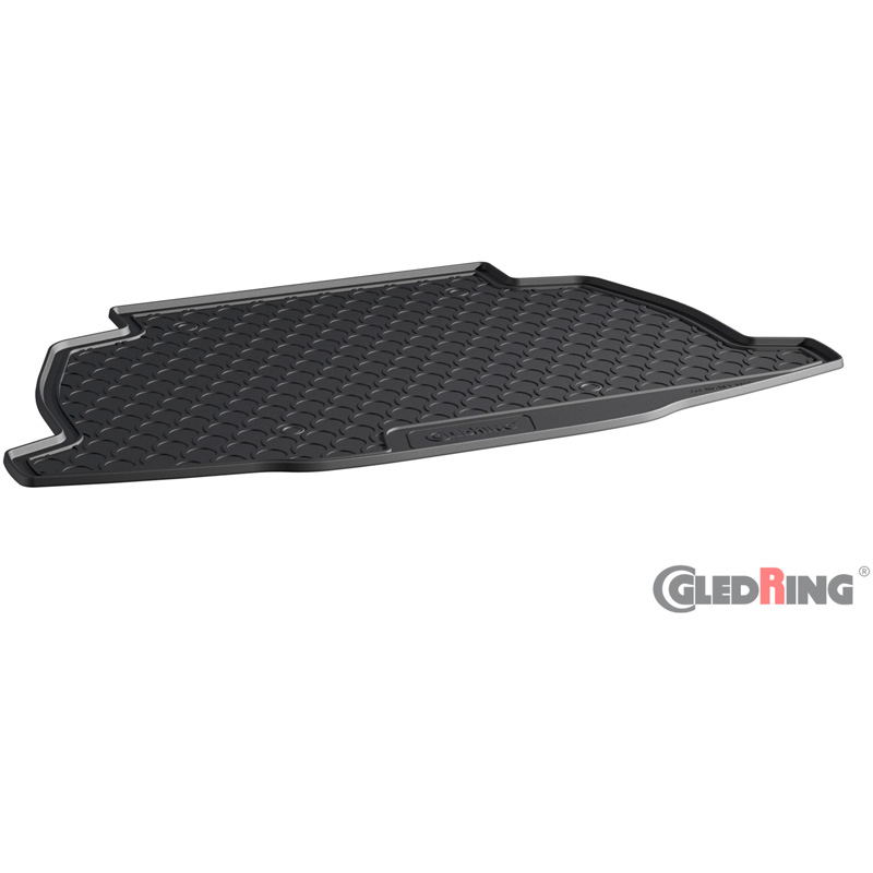 Gledring Rubbasol (Rubber) Kofferbakmat  Toyota C-HR (HEV) 2023- (Lage laadvloer)