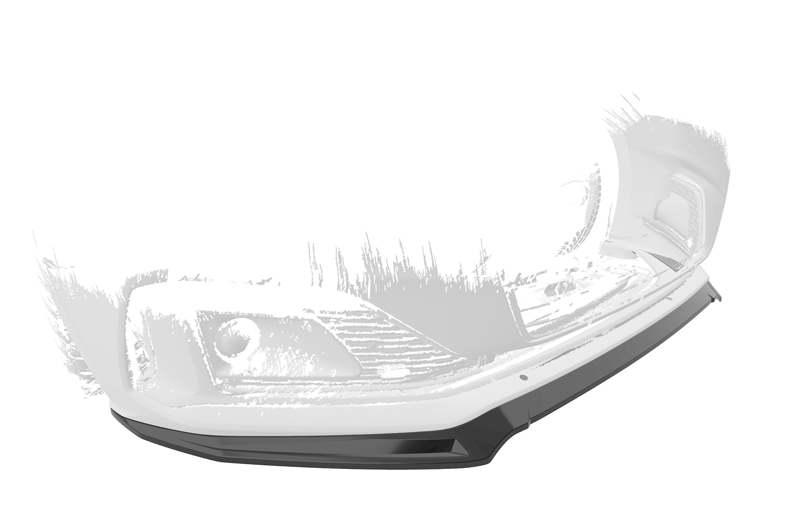Voorspoiler Audi A5 F5 CSR