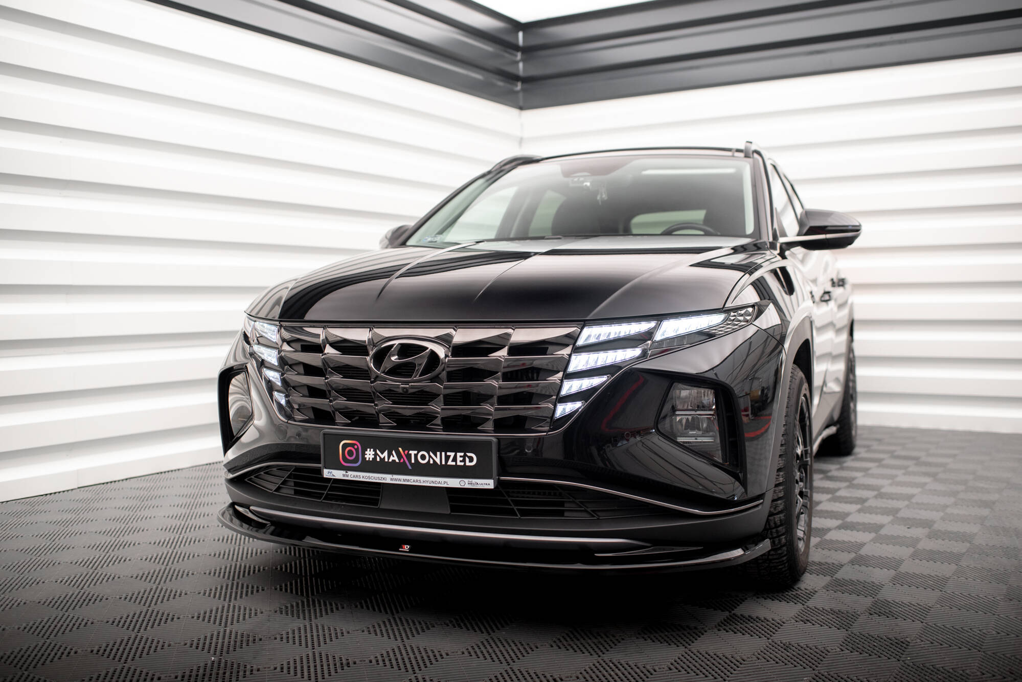 Bodykit Hyundai Tucson MK4 Maxton Glanzend zwart