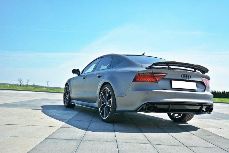 Diffuser Audi RS7 C7 FL Maxton Glans Zwart