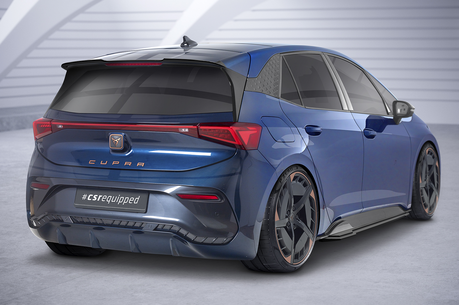 Spoiler Cupra Born CSR Glans Zwart