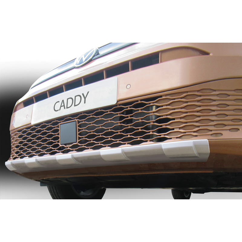RGM Voorspoiler 'Skid-Plate'  Volkswagen Caddy V Box/MPV 2020- Zilver (ABS)