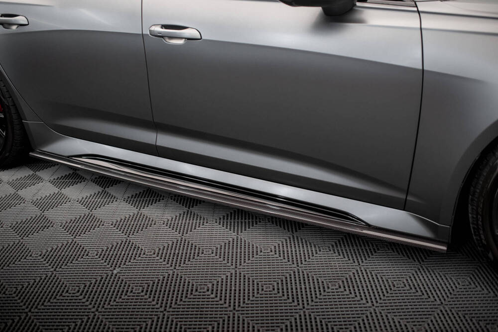 Set Carbon Fiber Splitters Audi RS6 C8