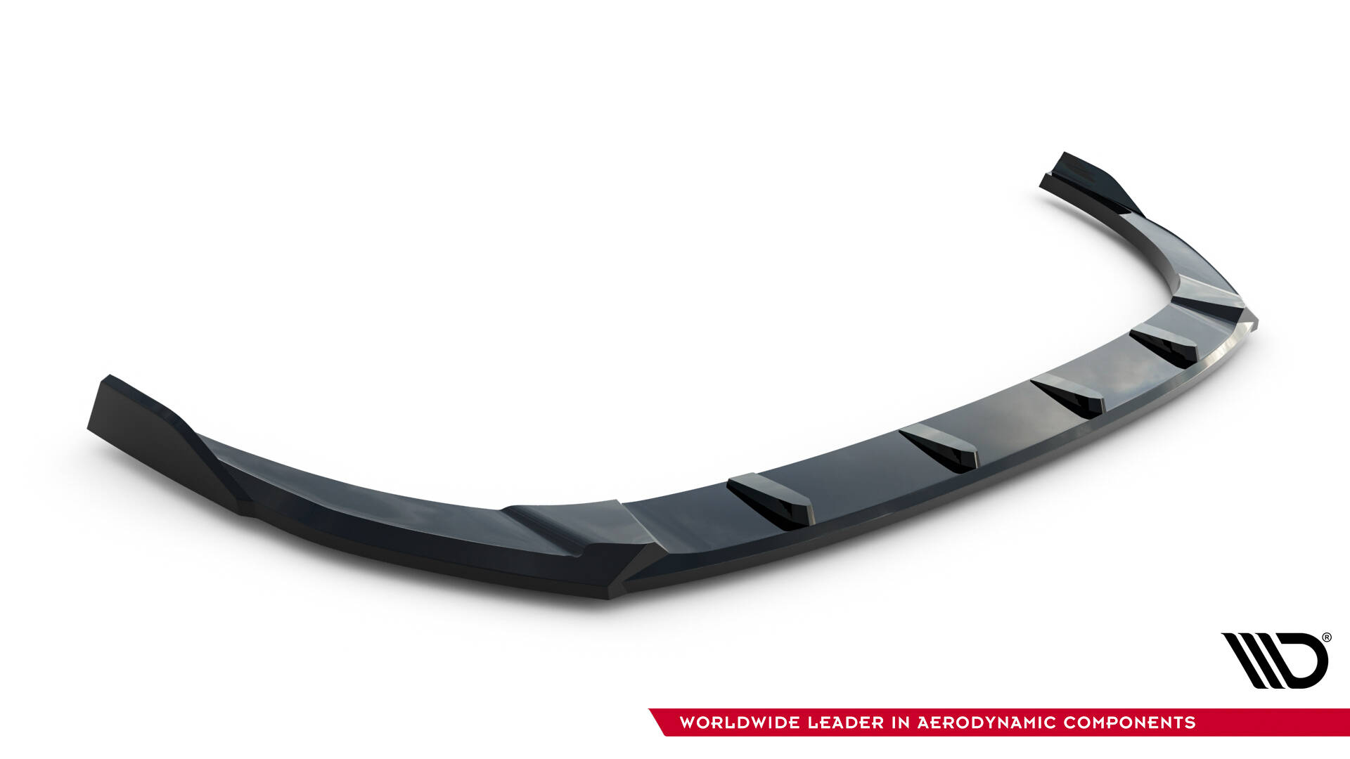 Voorspoiler V.2 Hyundai Elantra N MK7 Maxton Glanzend zwart