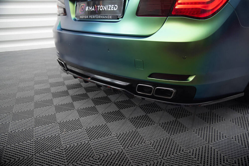 Diffuser BMW 7 Serie F01 Maxton Glans Zwart
