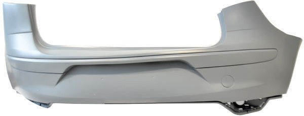 Bumper Achter. SEAT ALTEA, 04-09 GEEN PDC; GRONDVERF