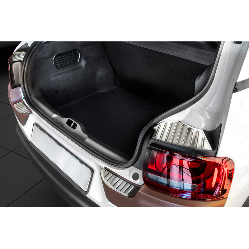 RVS Achterbumperprotector  Citroën C4 Cactus 2014-2018 2-delig 'Ribs'