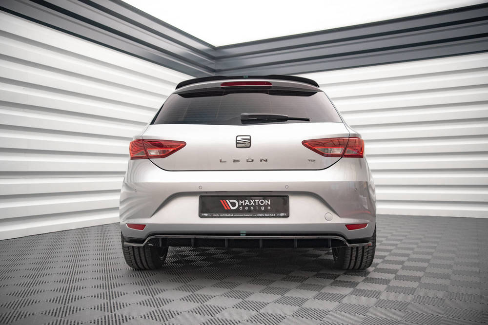 Splitter achter Seat Leon Hatch Mk3 Maxton