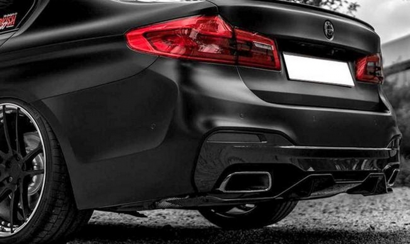 Diffusor BMW 5-serie G30/G31 M-Performance Design 17-.. Piano Zwart