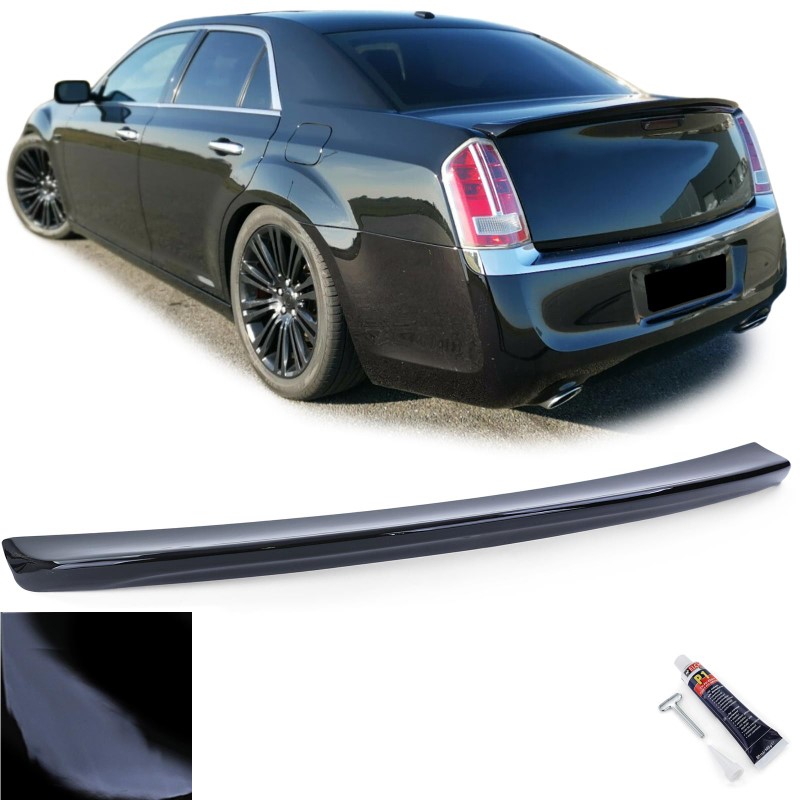 Achterklep Spoiler Chrysler 300C 2011- glans zwart