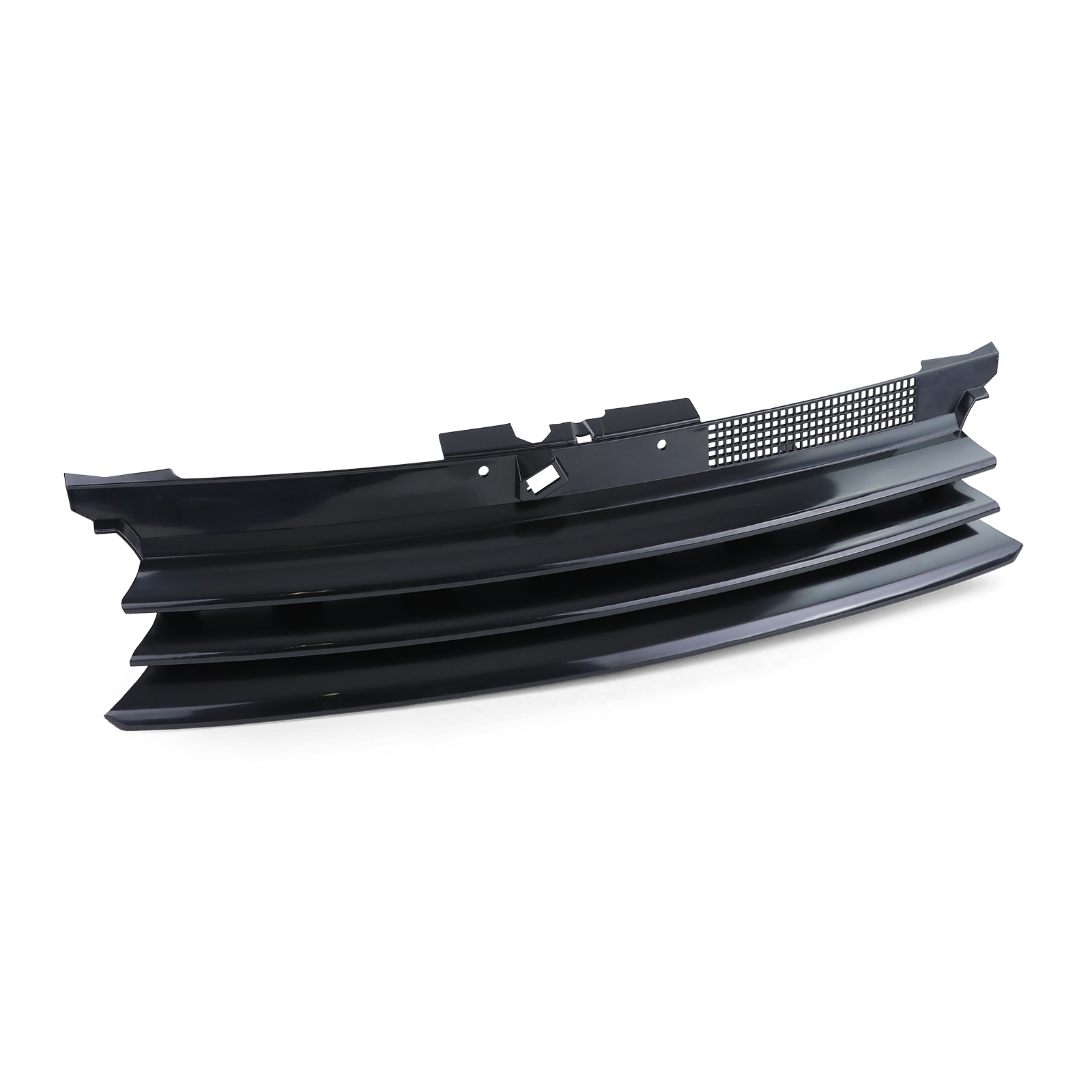 Grill VW Golf IV met onderrand zwart