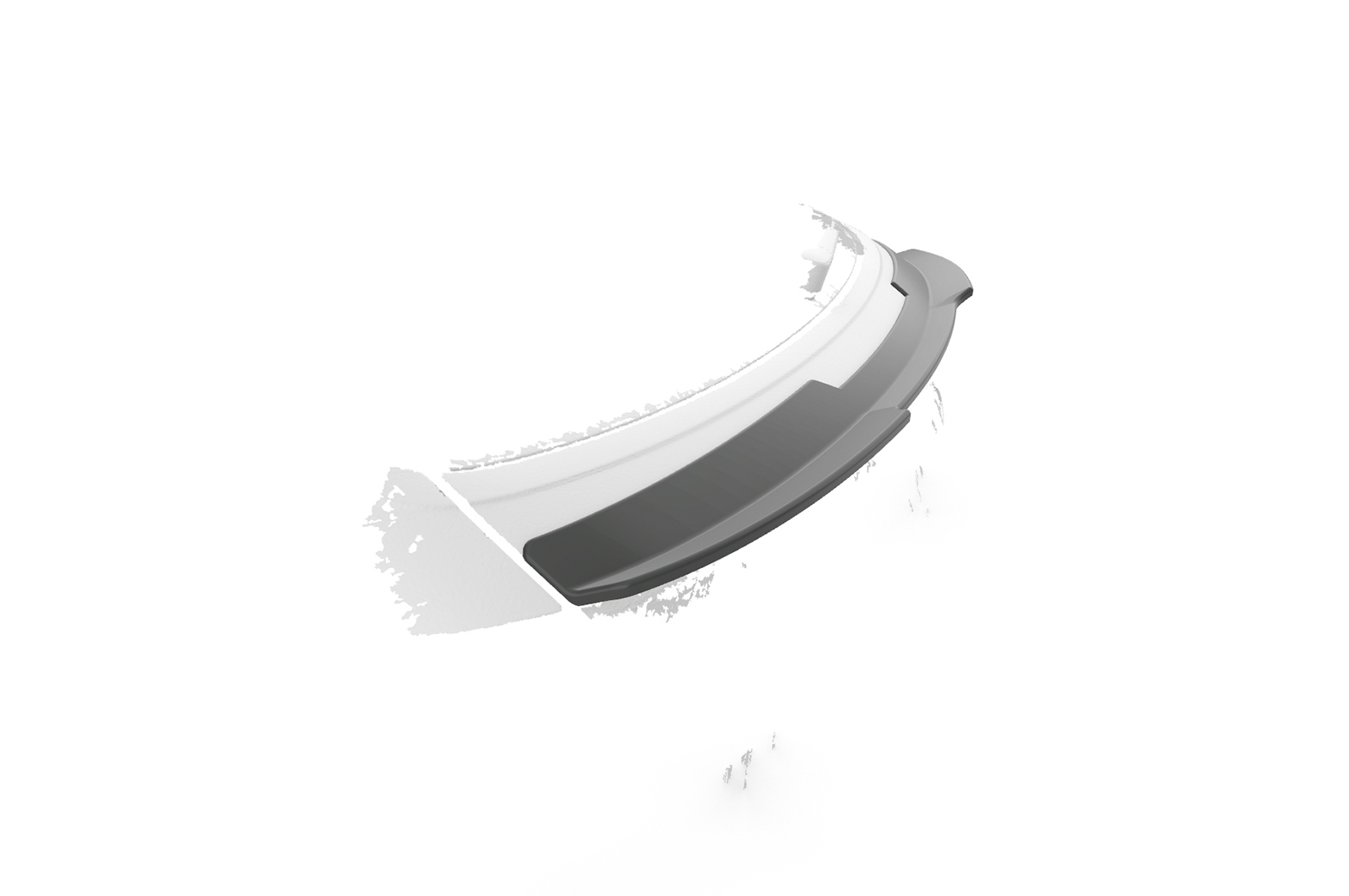 Spoiler Volkswagen Taigo CSR Glans Zwart