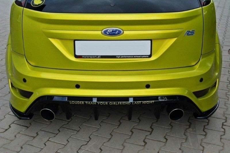 Achterzij Spoilers Ford Focus RS Mk1 Glanzend Zwart